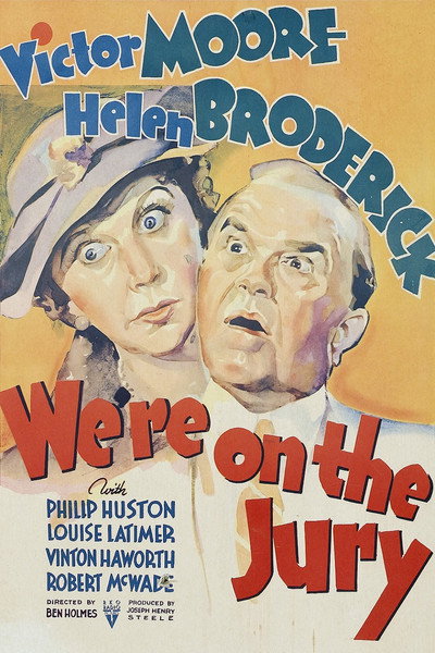 Póster de We're on the Jury