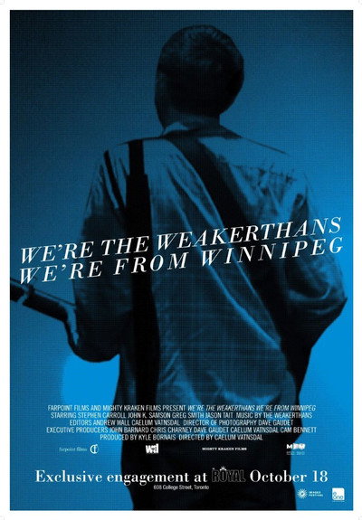 Póster de We're the Weakerthans, We're from Winnipeg