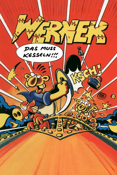Póster de Werner: Eat My Dust!!!
