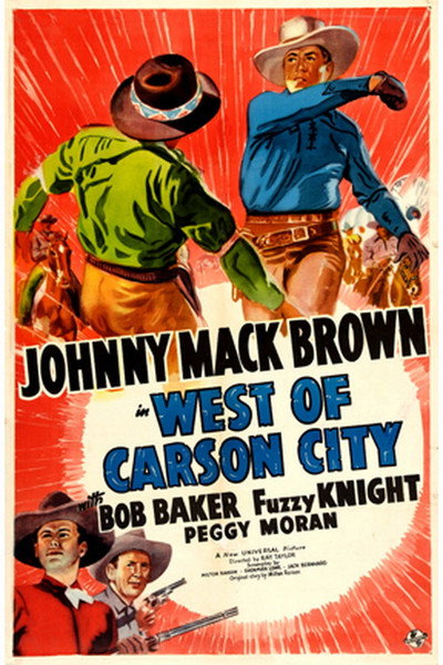Póster de West of Carson City