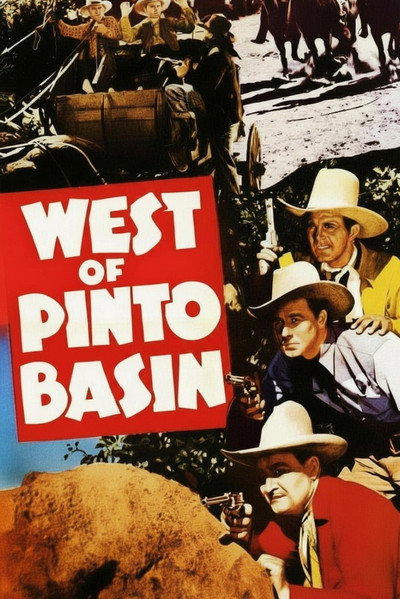 Póster de West of Pinto Basin