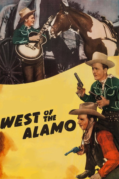 Póster de West of the Alamo