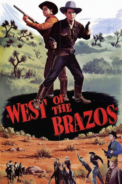 Póster de West of the Brazos