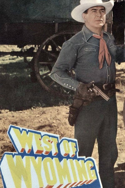 Póster de West of Wyoming