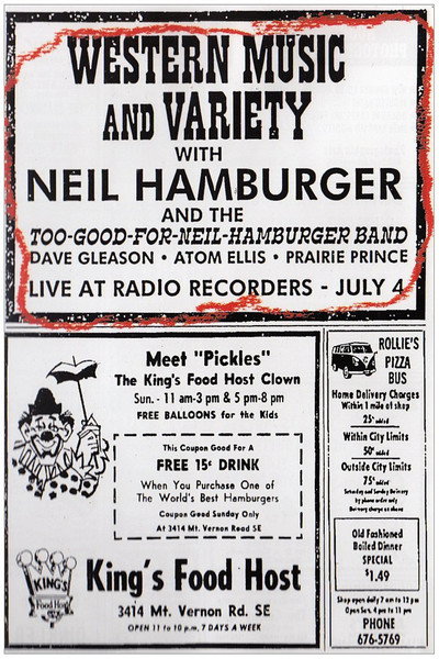 Póster de Western Music and Variety