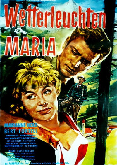 Póster de Wetterleuchten um Maria