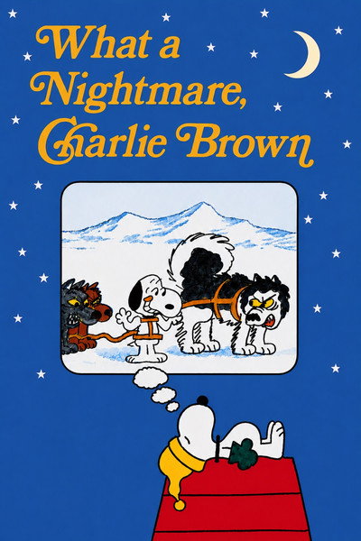 Póster de What a Nightmare, Charlie Brown!