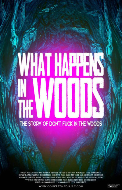 Póster de What Happens In The Woods: The story of Don't Fuck In The Woods