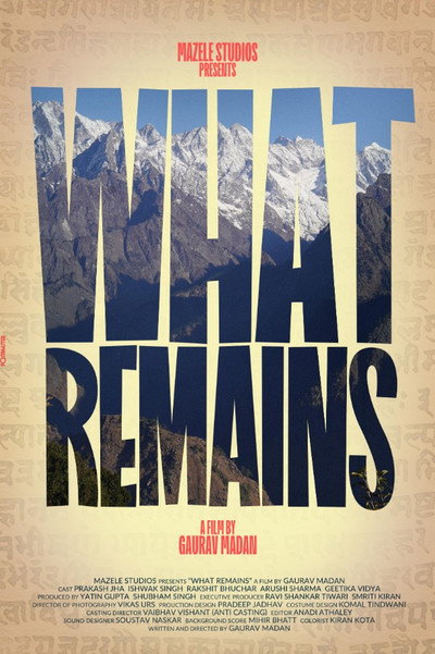 Póster de What Remains