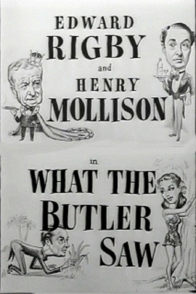 Póster de What the Butler Saw