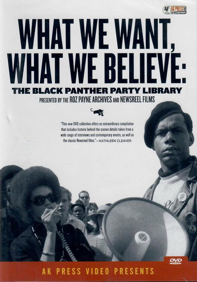 Póster de What We Want, What We Believe: The Black Panther Party Library