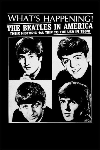 Póster de What's Happening! The Beatles in the U.S.A.