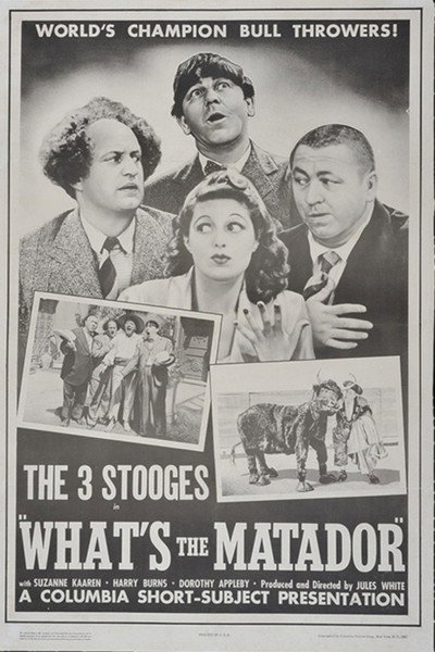 Póster de What's the Matador?