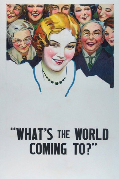 Póster de What's the World Coming To