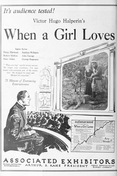 Póster de When a Girl Loves
