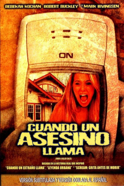 Póster de When a Killer Calls