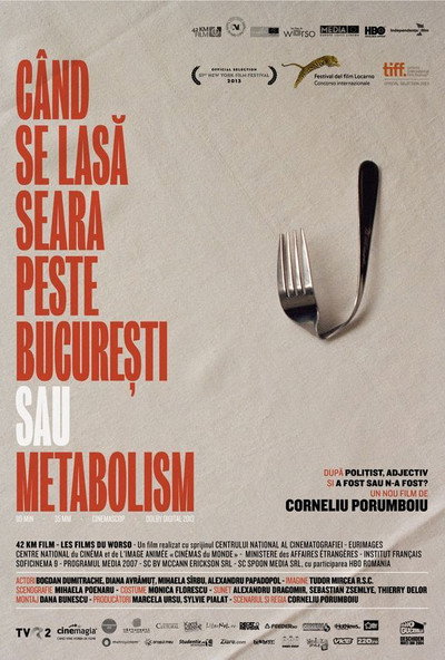 Póster de When Evening Falls on Bucharest or Metabolism