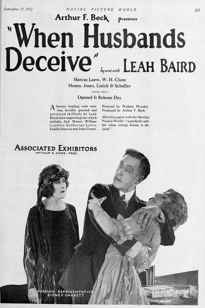 Póster de When Husbands Deceive