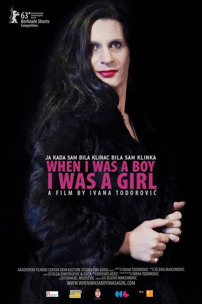 Póster de When I Was a Boy, I Was a Girl