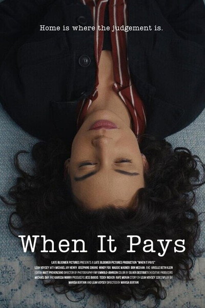 Póster de When It Pays