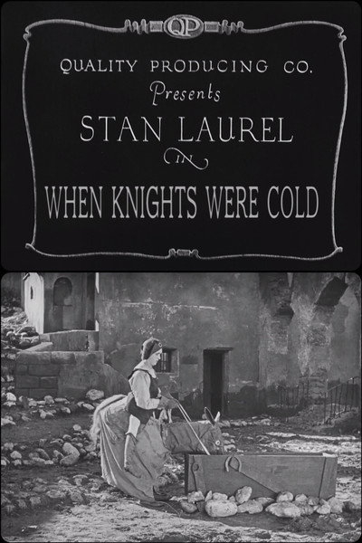 Póster de When Knights Were Cold
