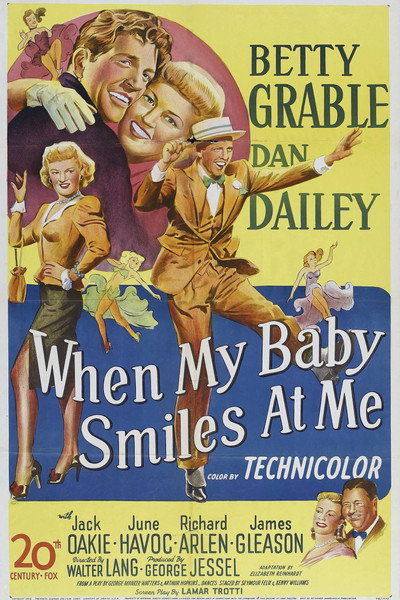 Póster de When My Baby Smiles at Me