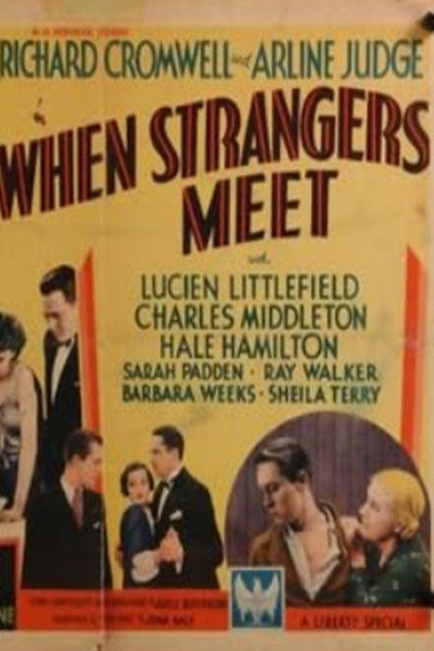 Póster de When Strangers Meet