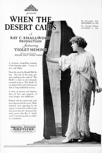 Póster de When the Desert Calls