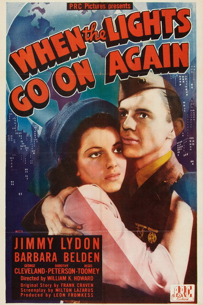 Póster de When the Lights Go on Again