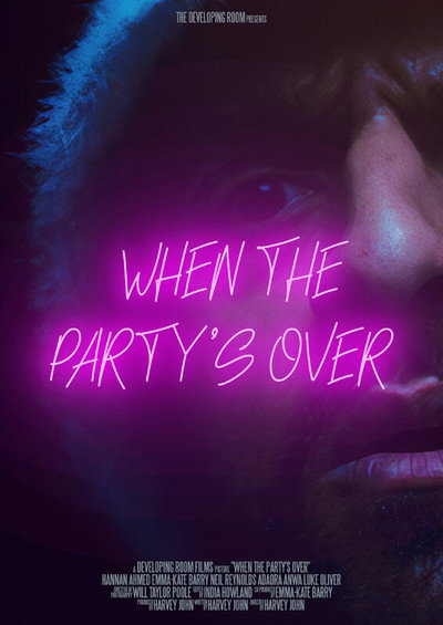 Póster de When the Party's Over