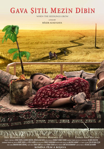 Póster de When the Seedlings Grow-Gava Sitil Mezin Dibin