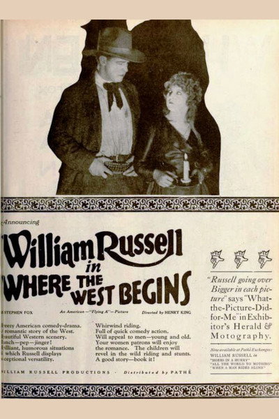 Póster de Where the West Begins