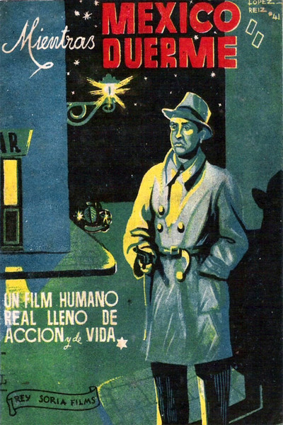Póster de While Mexico Sleeps