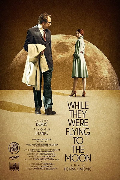 Póster de While They Were Flying to the Moon