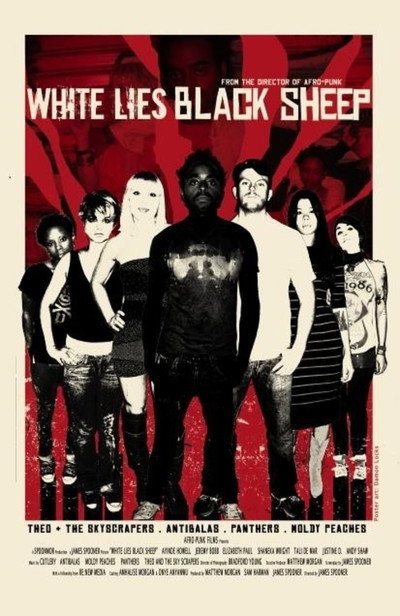 Póster de White Lies, Black Sheep