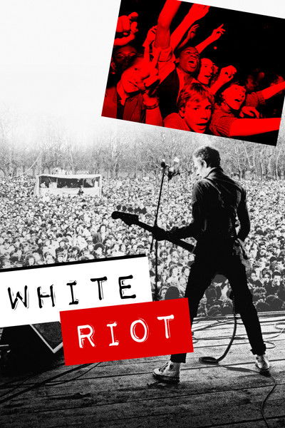Póster de White Riot. Rock contra el racismo