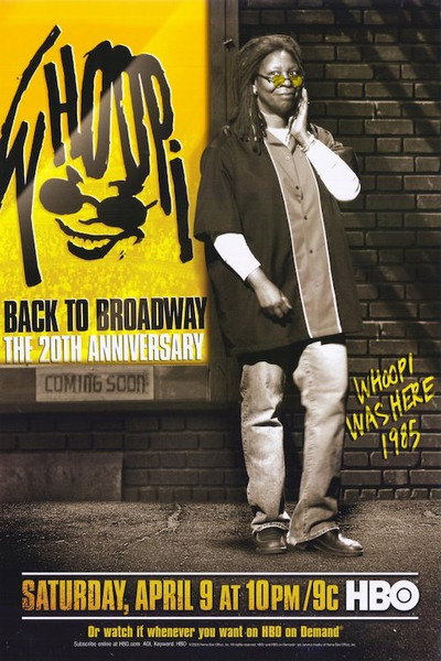 Póster de Whoopi: Back to Broadway - The 20th Anniversary