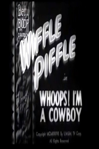 Póster de Whoops! I'm a Cowboy