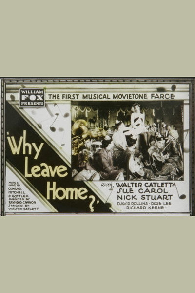 Póster de Why Leave Home?