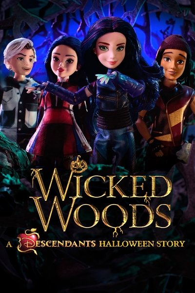 Póster de Wicked Woods: A Descendants Halloween Story