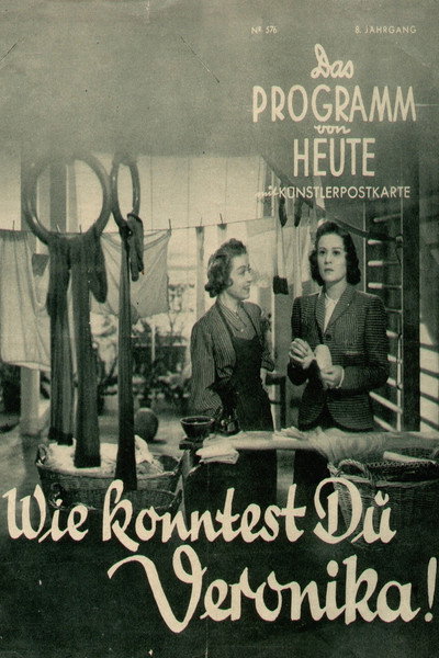 Póster de Wie konntest Du, Veronika!