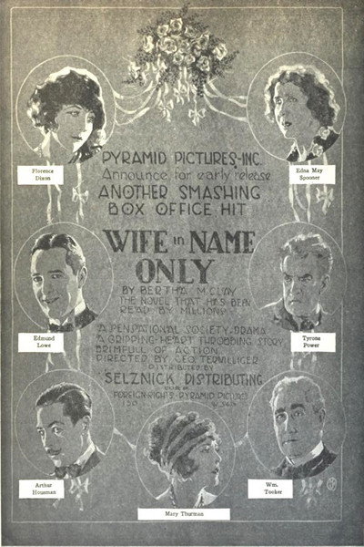 Póster de Wife in Name Only