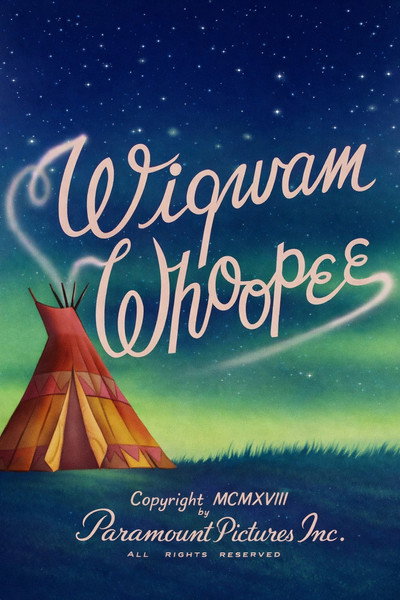 Póster de Wigwam Whoopee