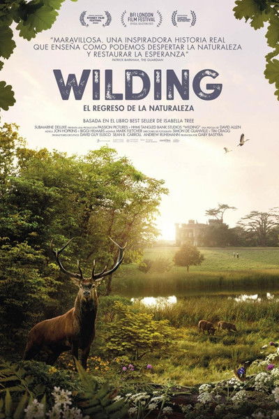 Póster de Wilding, el regreso de la naturaleza