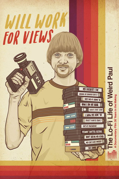 Póster de Will Work for Views: The Lo-Fi Life of Weird Paul
