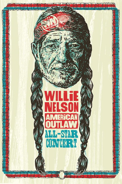Póster de Willie Nelson American Outlaw