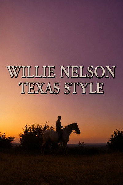 Póster de Willie Nelson, Texas Style
