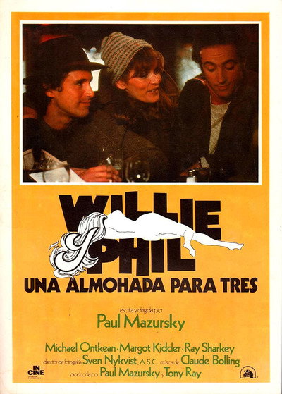 Póster de Willie y Phil (Una almohada para tres)