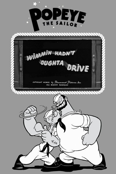 Póster de Wimmin Hadn't Oughta Drive
