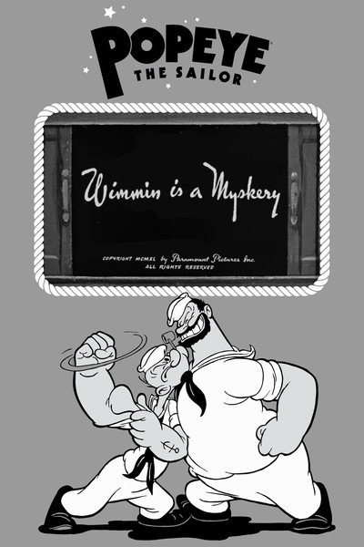 Póster de Wimmin Is a Myskery